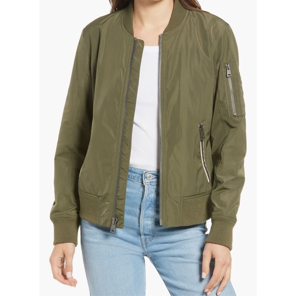 Levis Bomber Jacket - Army Green